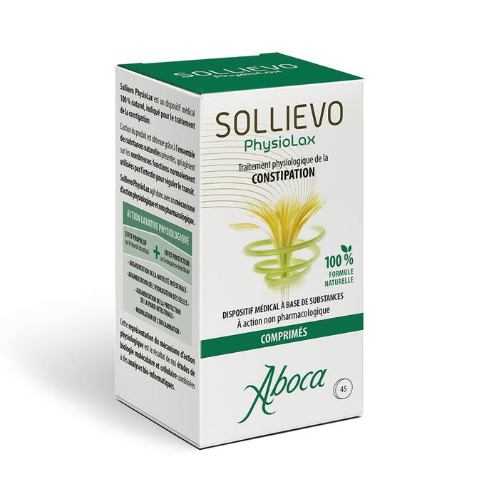 Aboca Gastro-intestinale Solliveo Physiolax 45 Comprimés