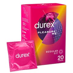 Durex Pleasure Préservatifs Ultra Perlée Me x20