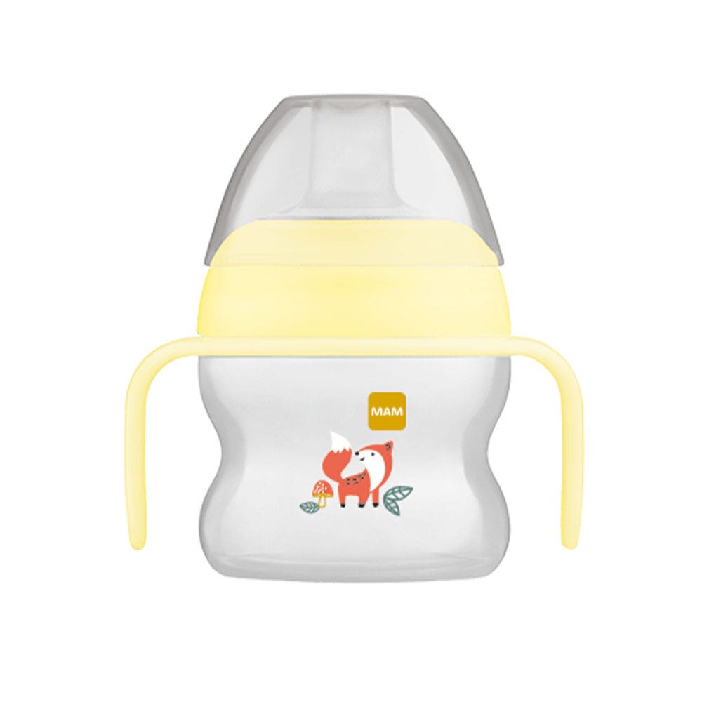Mam Original Animaux Tasse à Bec Souple 6 Mois et Plus 150ml