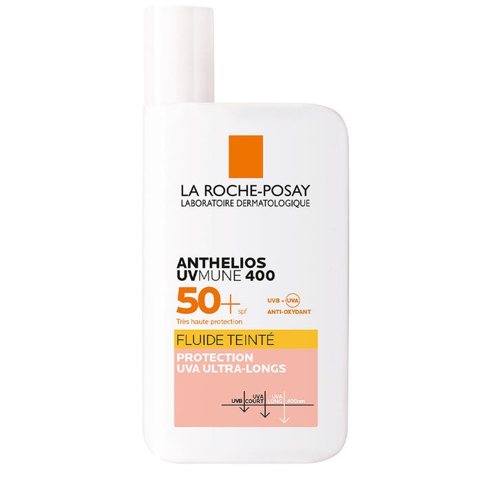 La Roche-Posay Anthelios Fluide Uvmune 400 Spf50+ Avec Parfum Et Teinte 50ml