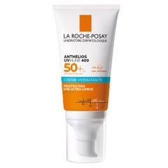 La Roche-Posay Crème solaire visage uvmune 400 hydratante très haute protection SPF50+ sans parfum 50ml