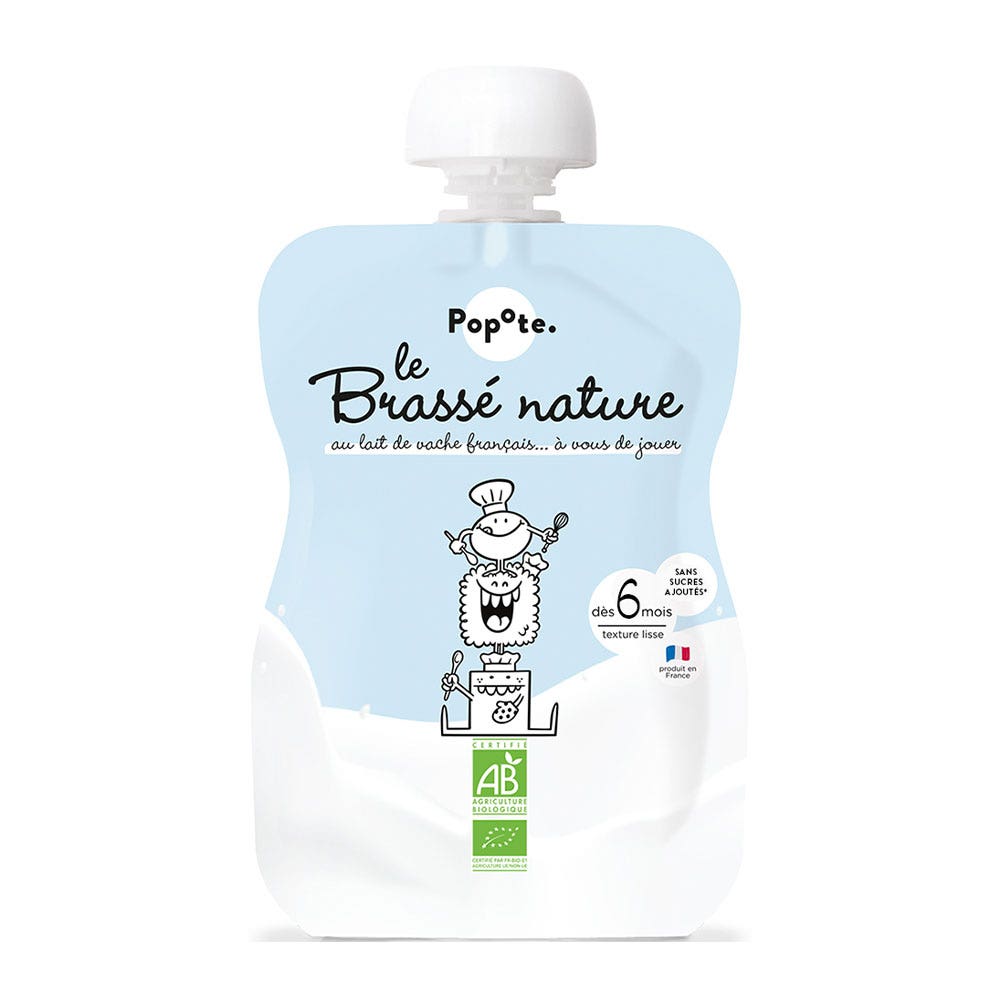 Popote Lactés Gourde Dès 6 Mois 100g