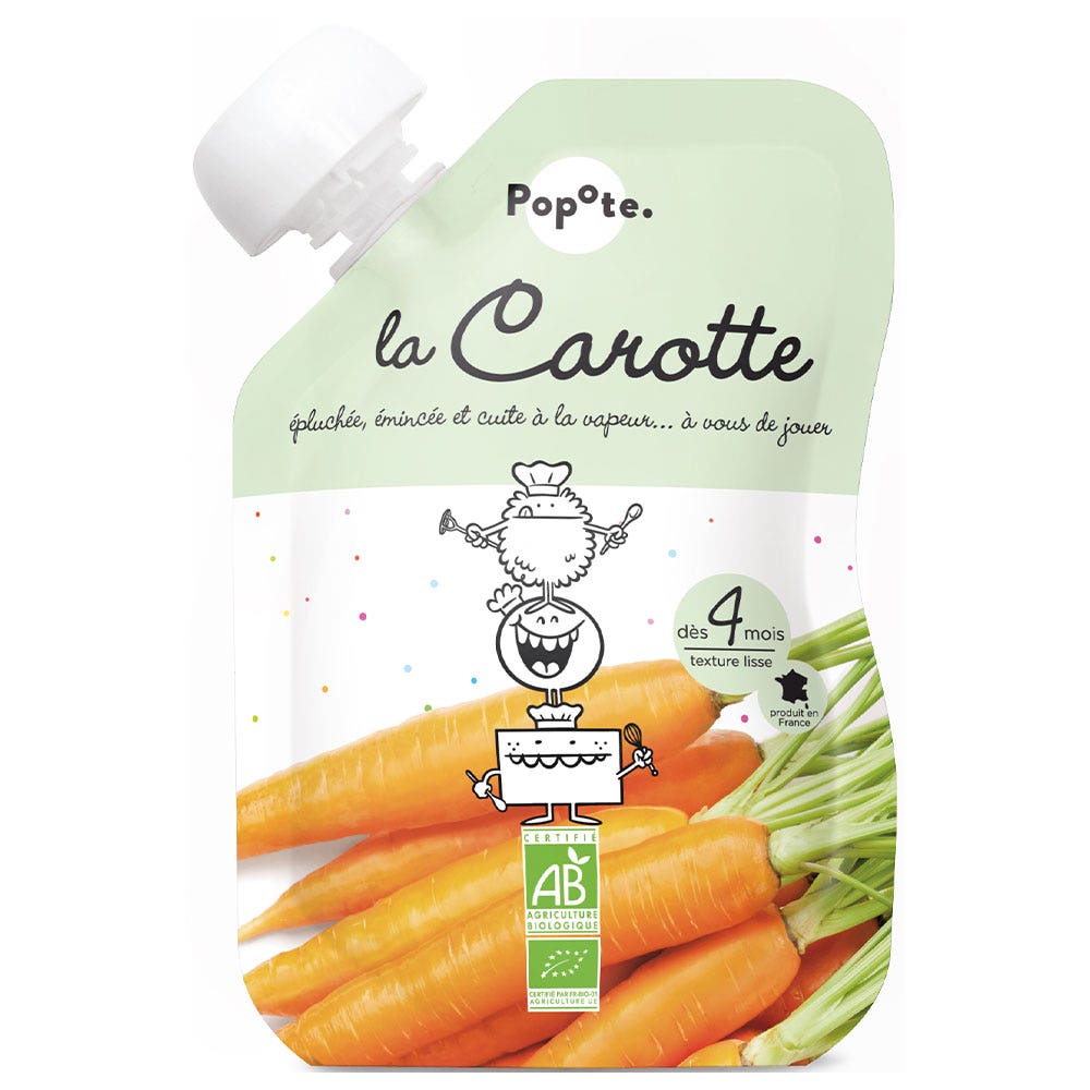 Popote Légumes Gourde Bio Dès 6 Mois 120g