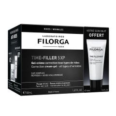 Filorga Time-Filler Coffret Gel-Crème 50ml + Crème Nuit 15ml 5XP