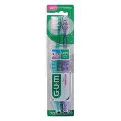Gum Pro Sensitive Brosse à Dents Ultra-Souple 15/100e x2