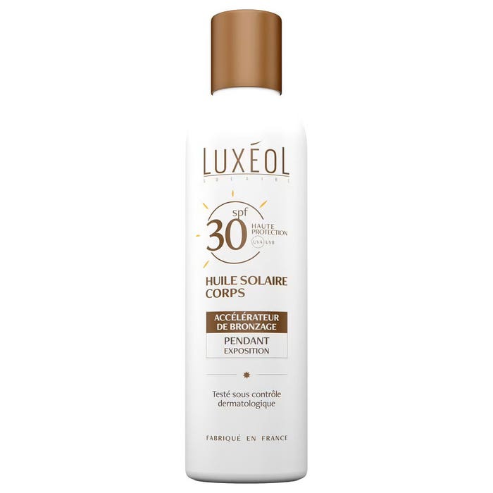 Huile Solaire SPF30 150ml Luxeol
