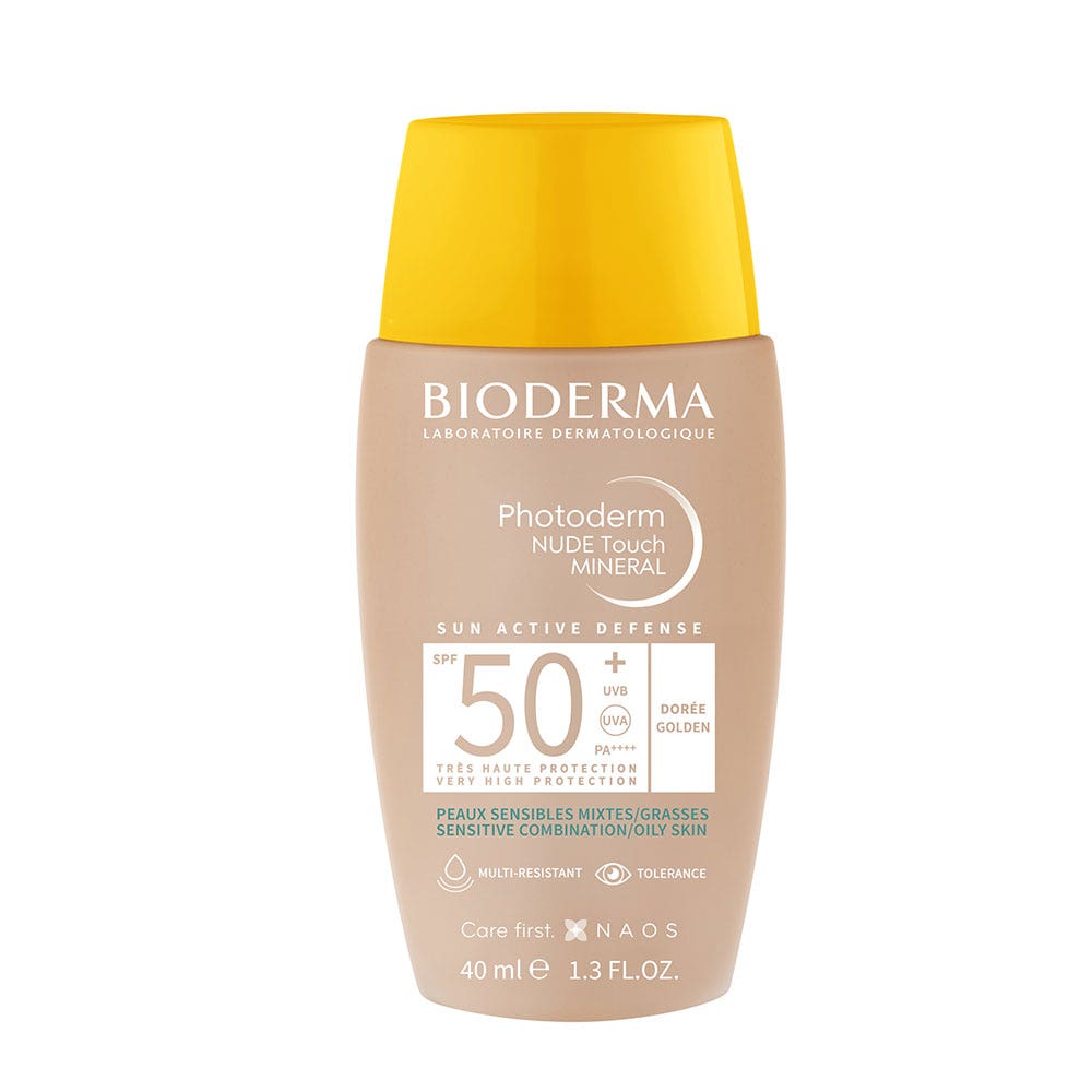 Bioderma Photoderm Mineral SPF50+ teinté Effet peau nue NUDE Touch 40ml
