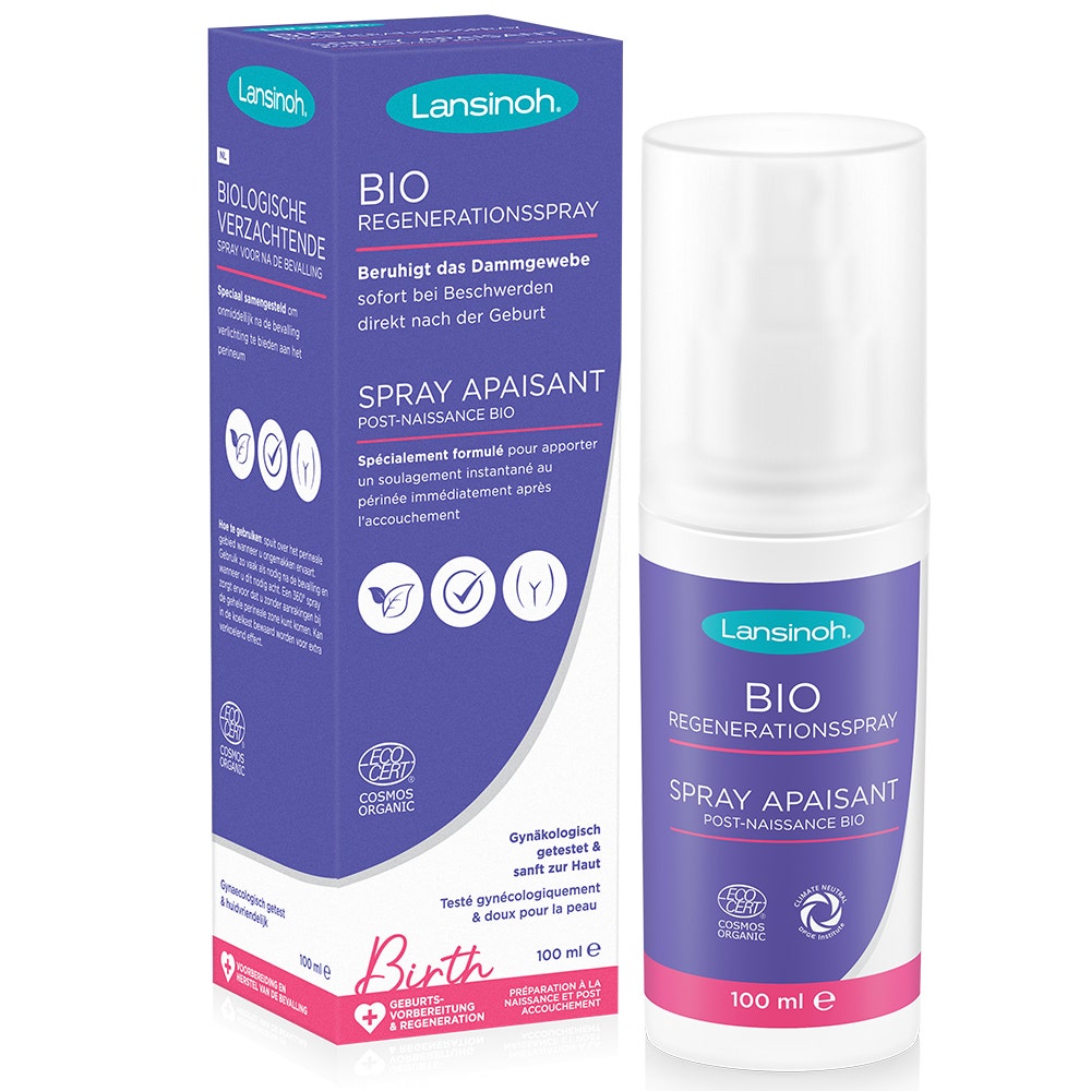 Lansinoh Spray Apaisant post naissance BIO 100ml