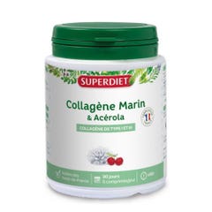 Superdiet Collagène Marin + Vitamine C 180 Comprimés