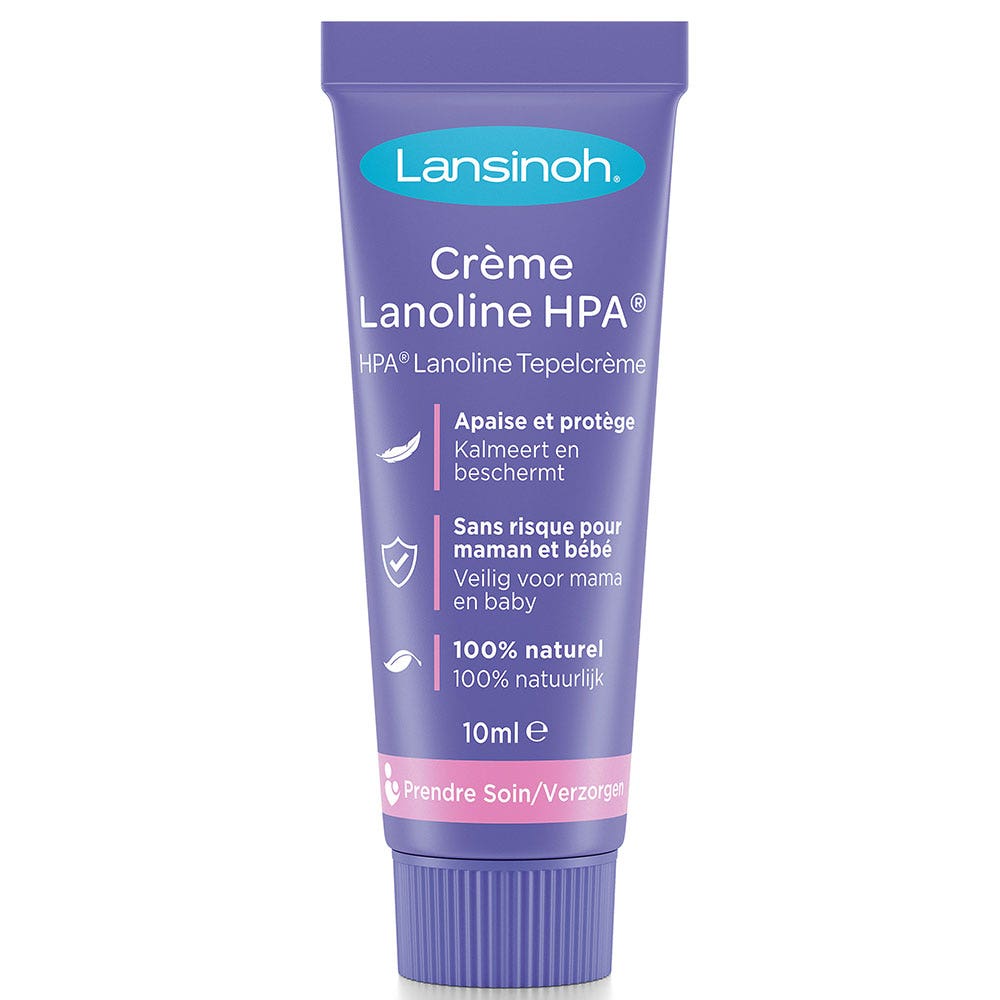 Lansinoh Hpa Lanolin Mamelons Sensibles Ou Irrites 10ml