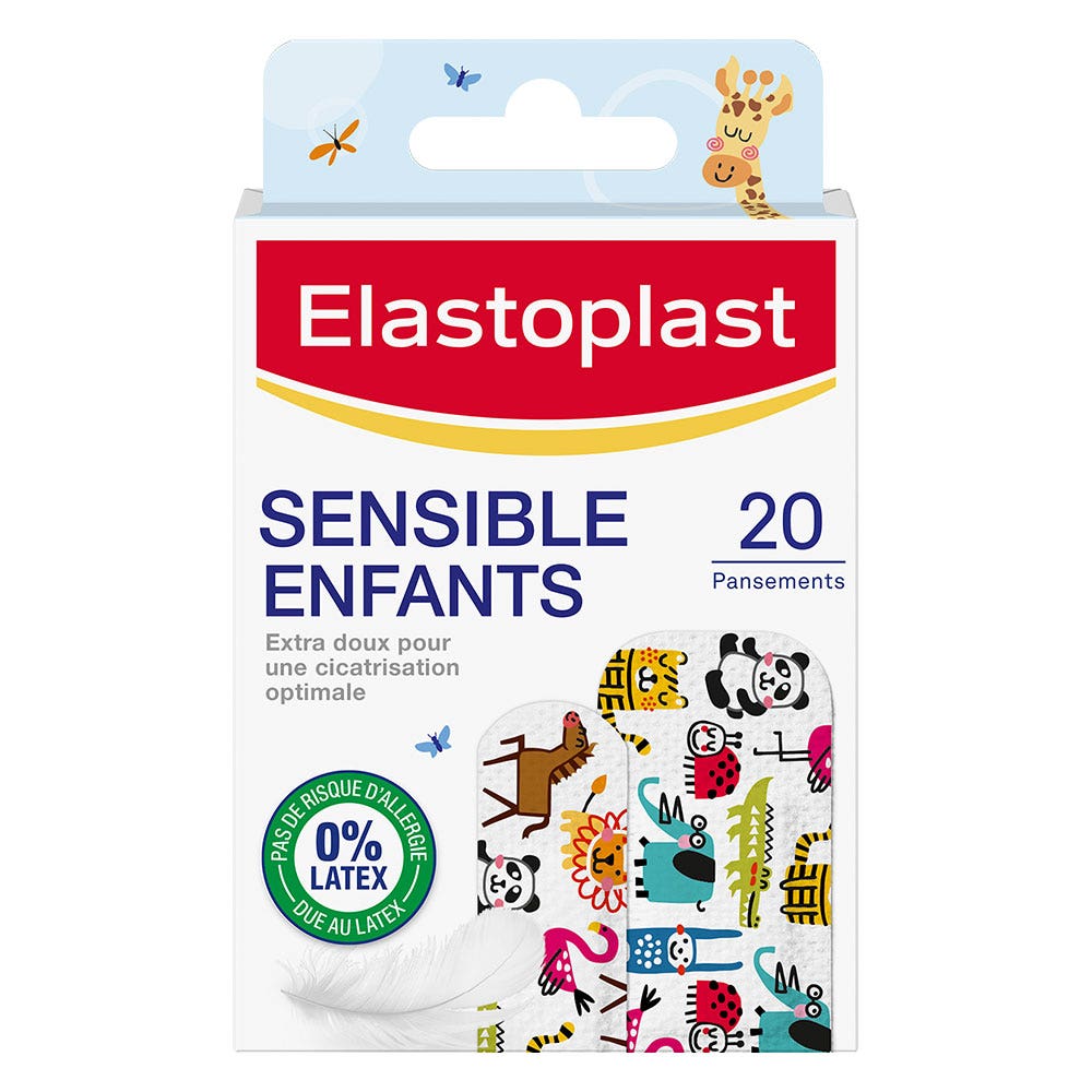 Elastoplast Pansements Sensible Enfants x20
