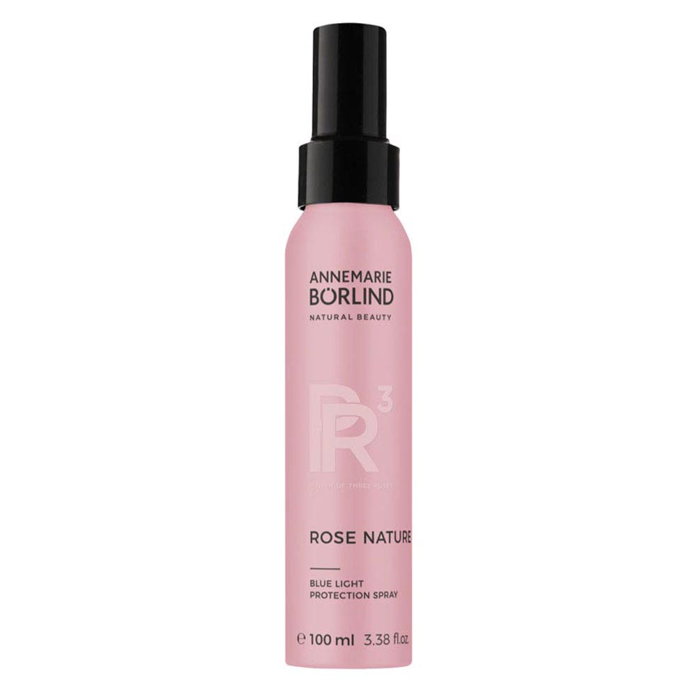 ANNEMARIE BÖRLIND Rose Nature Brume Protectrice Anti Lumière Bleue Tous Types de Peaux 100ml