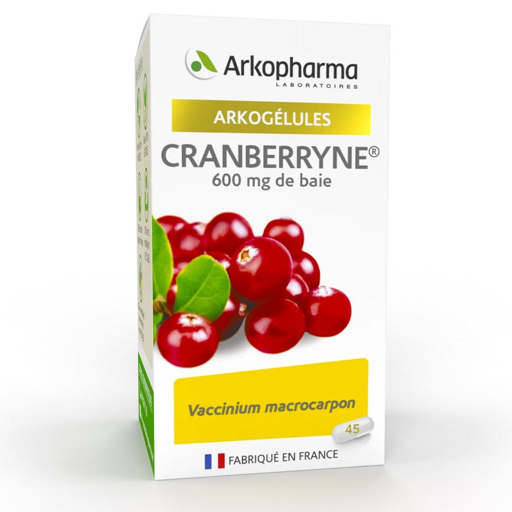 Arkopharma Arkogélules Cranberryne 600mg de Baie 45 Gélules