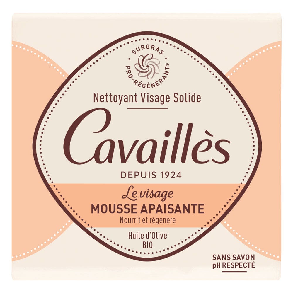 Rogé Cavaillès Le Visage Mousse Apaisante Solide 70g