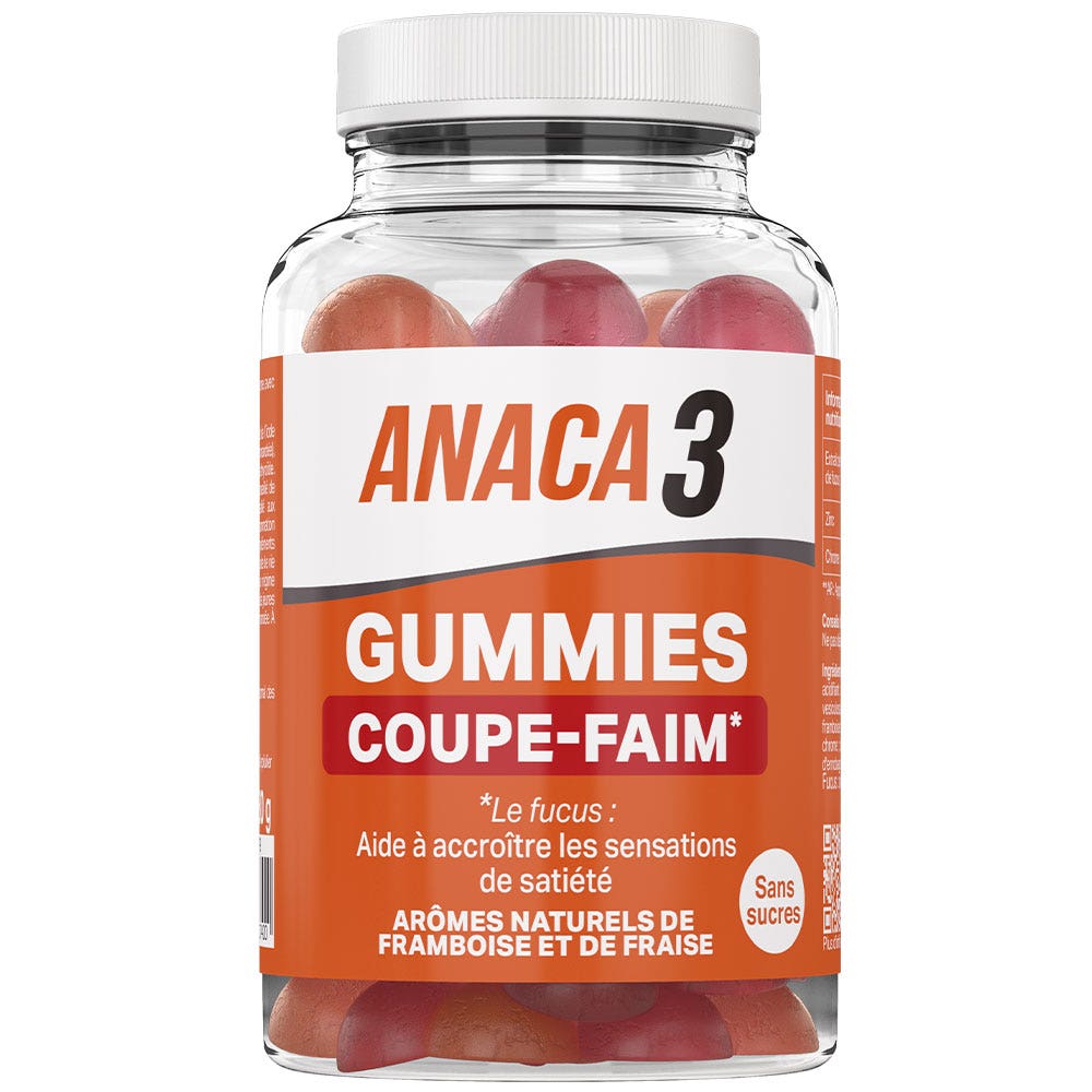 Anaca3 Coupe Faim 60 Gummies