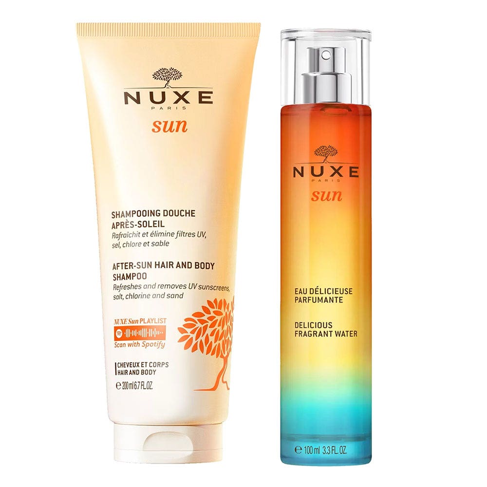 Nuxe Sun Coffret Eau Delicieuse + Shampooing Douche Après-Soleil