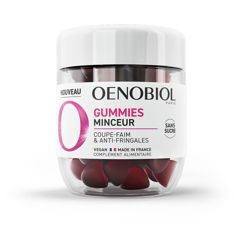 Oenobiol Minceur Coupe Faim & Anti-Fringale 60 Gummies