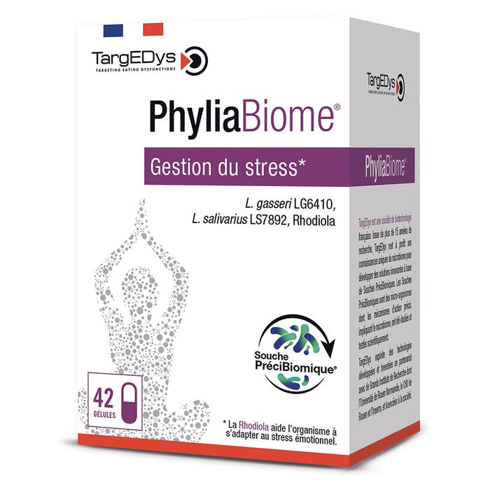 Targedys PhyliaBiome® Gestion du Stress 42 Gélules