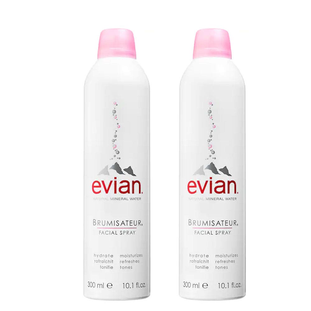 Evian Brumisateur Spray facial 2x300ml