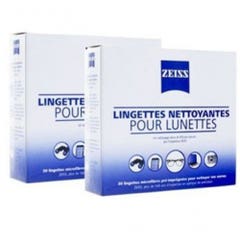 Zeiss Lingettes Nettoyantes Pour Lunettes 2x30