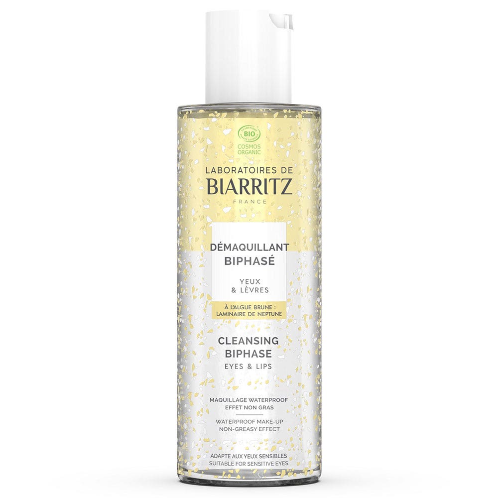 Laboratoires De Biarritz Nettoyants Démaquillant Biphasé Yeux Sensibles & Lèvres 125ml