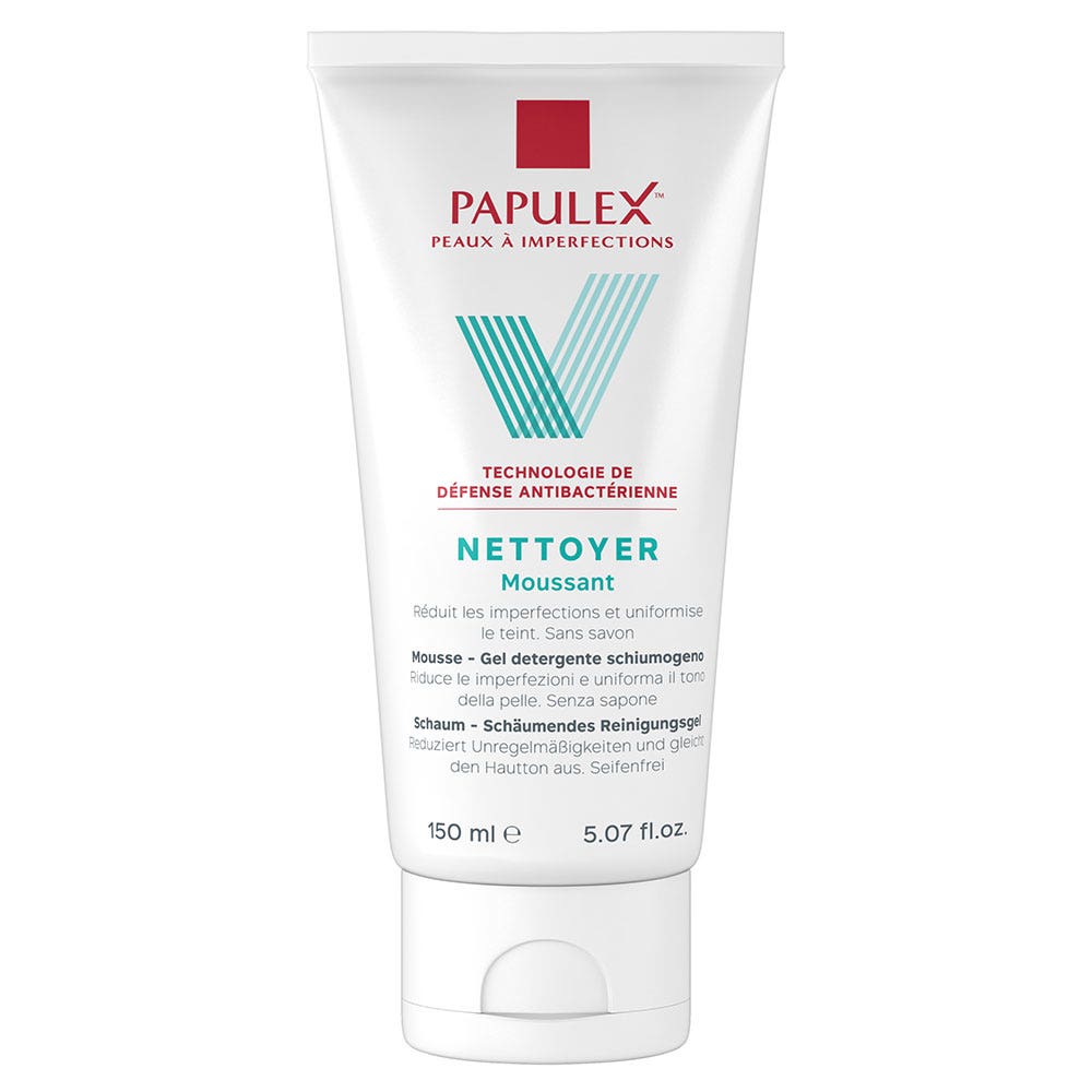 Alliance Papulex Gel Moussant Sans Savon Peaux à imperfections 150ml