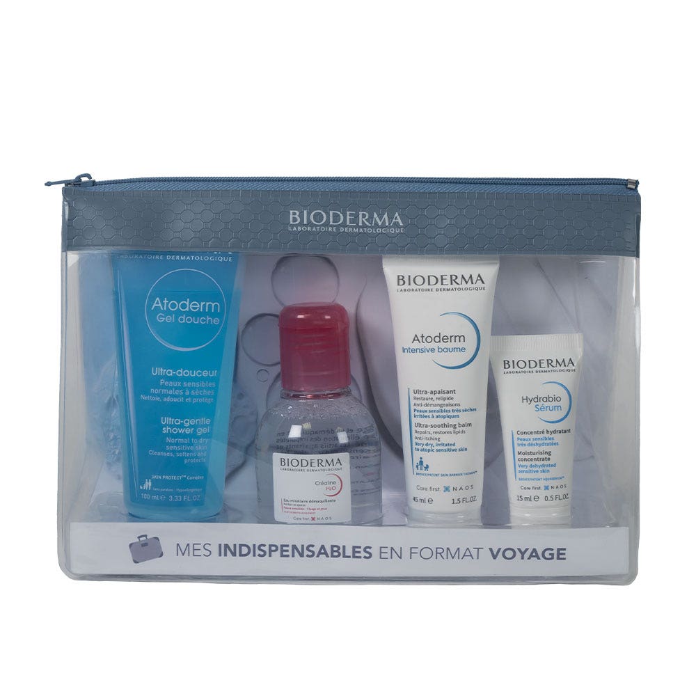 Bioderma Atoderm Trousse Voyage Peaux Sensibles