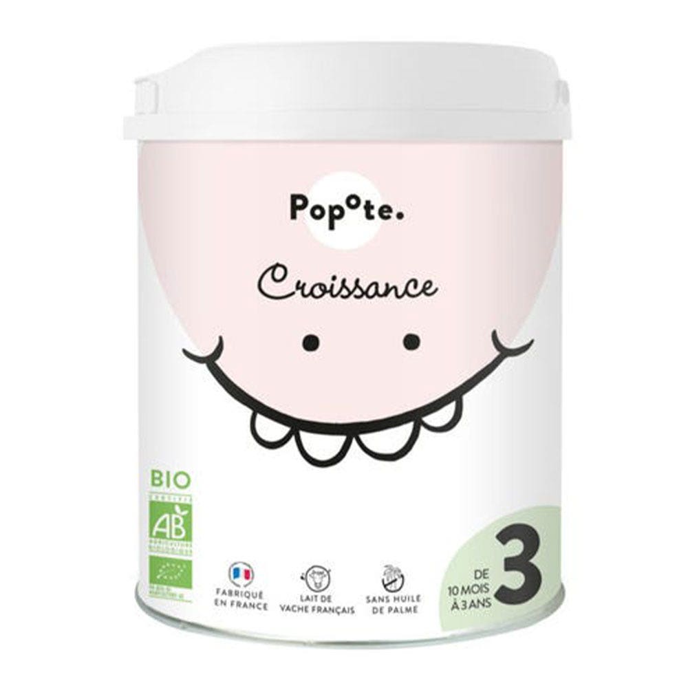 Popote Lait Infantile Croissance Bio 10 Mois à 3 Ans 800g