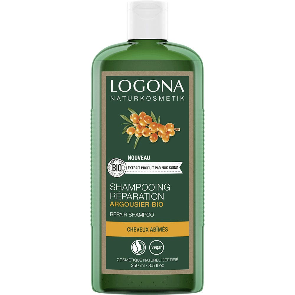 Logona Shampooing réparateur Argoursier bio 250ml