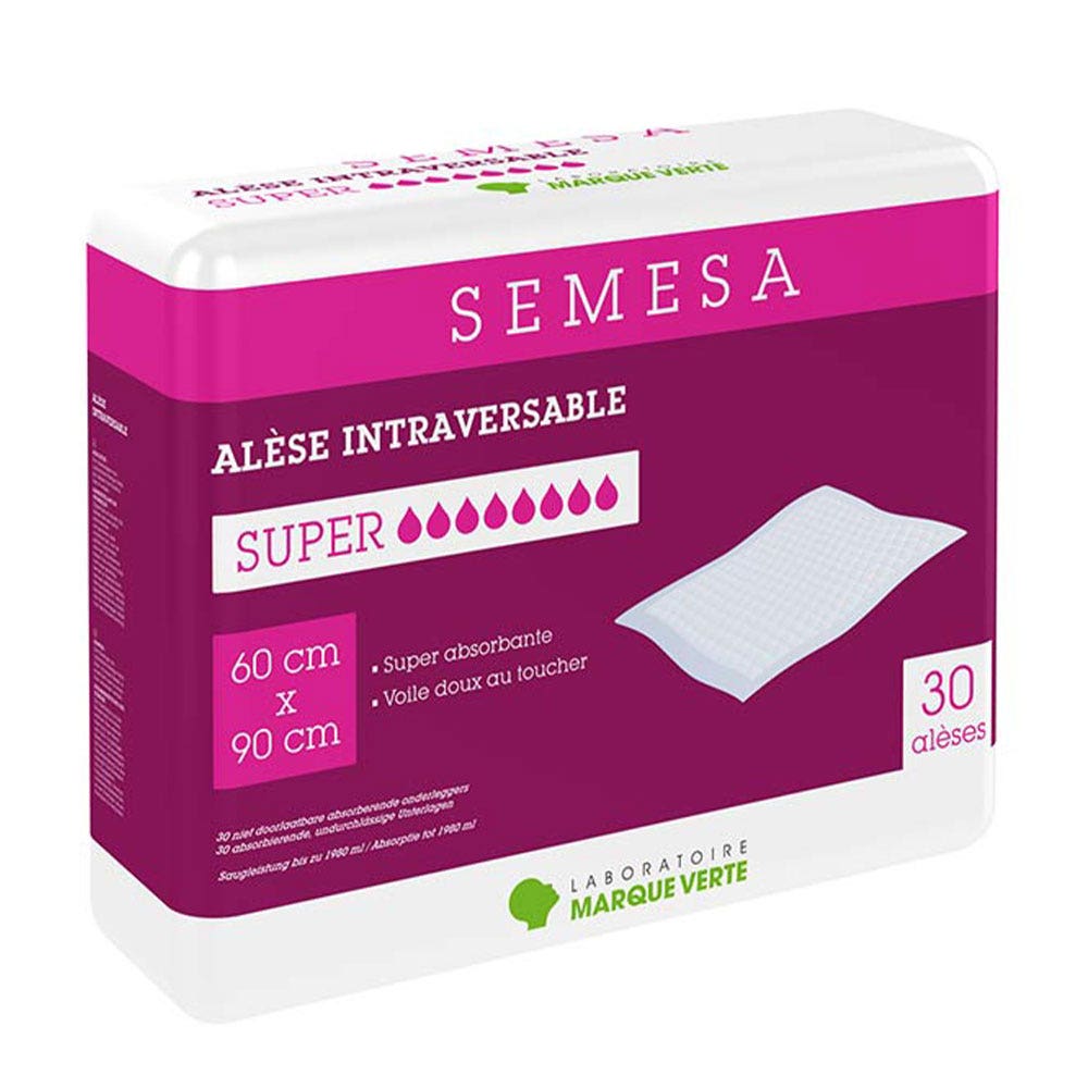 Marque Verte Semesa Alèse Intraversable x30