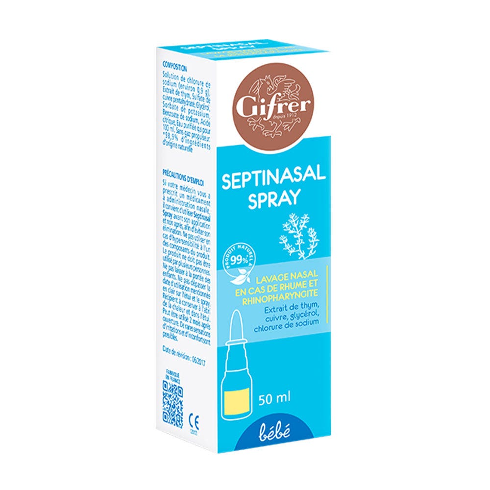Gifrer Septinasal Spray Bébé 50ml