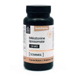 Nat&Form Melatonine Liposomale 30 Gélules