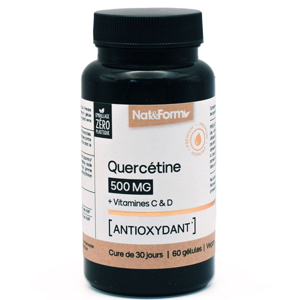 Nat&Form Quercetine 60 Gélules