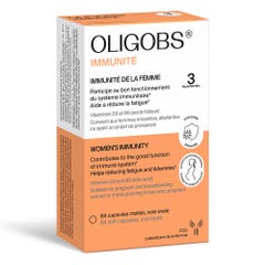 Ccd Oligobs Immunité de la Femme Vitamines D3+B9 84 Capsules