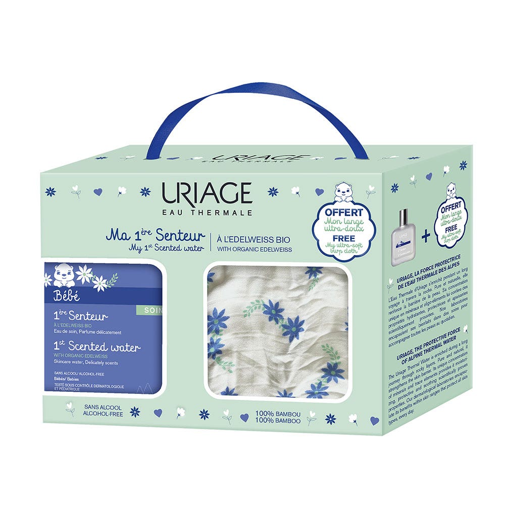 Uriage 1ers Soins Bébé 1ere Senteur + Lange Offert 50ml