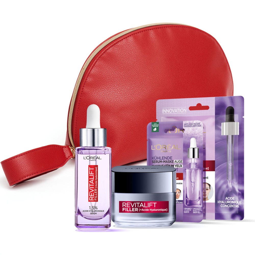 L'Oréal Paris Revitalift Filler Trousse Routine Repulpante & Hydratante à l’Acide Hyaluronique