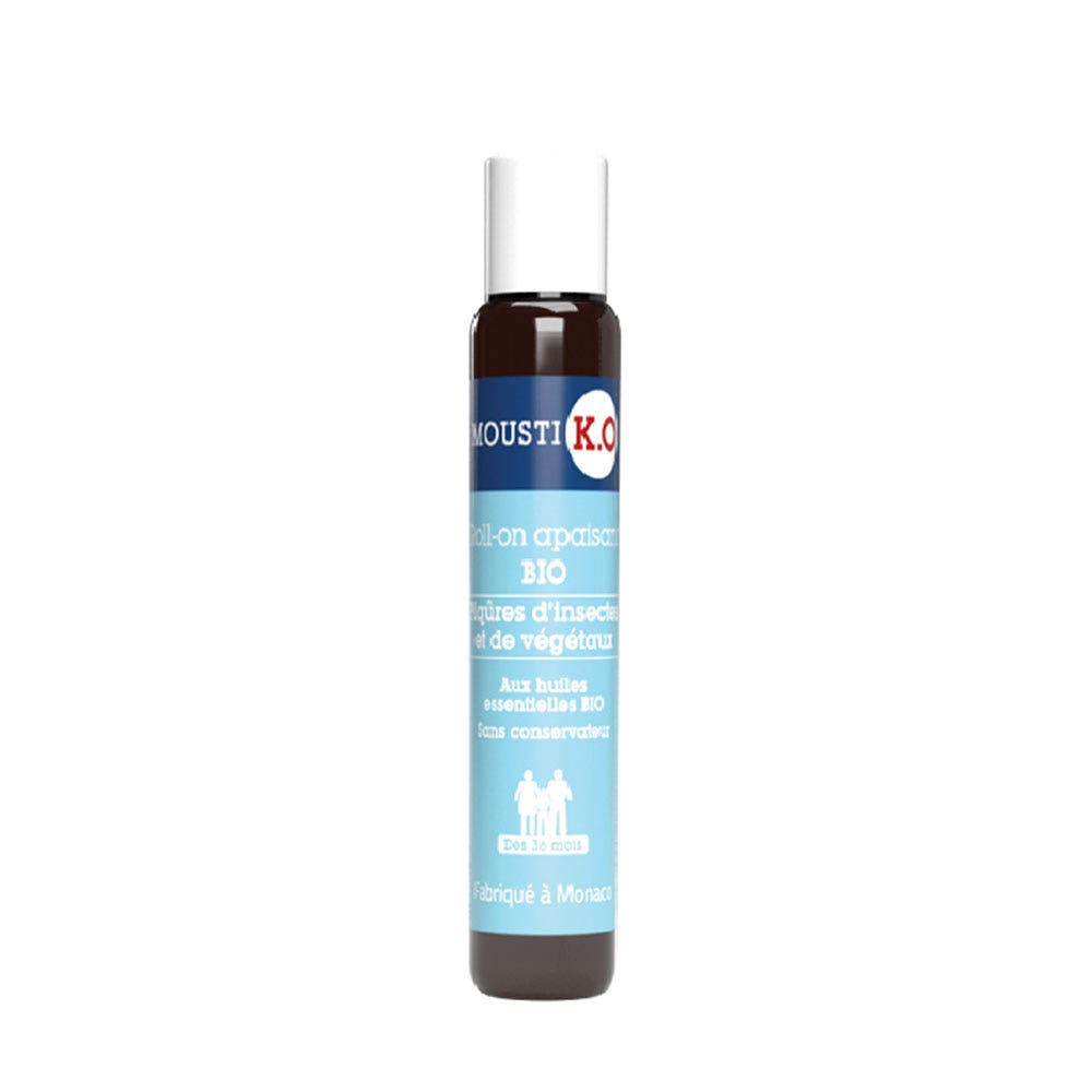 Mousti K.O Roll On Apaisant Piqures Triple Action Mousti K.o 10ml
