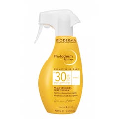 Bioderma Photoderm Spray SPF30 Invisible hydrate absorption rapide Peaux sensibles 400ml