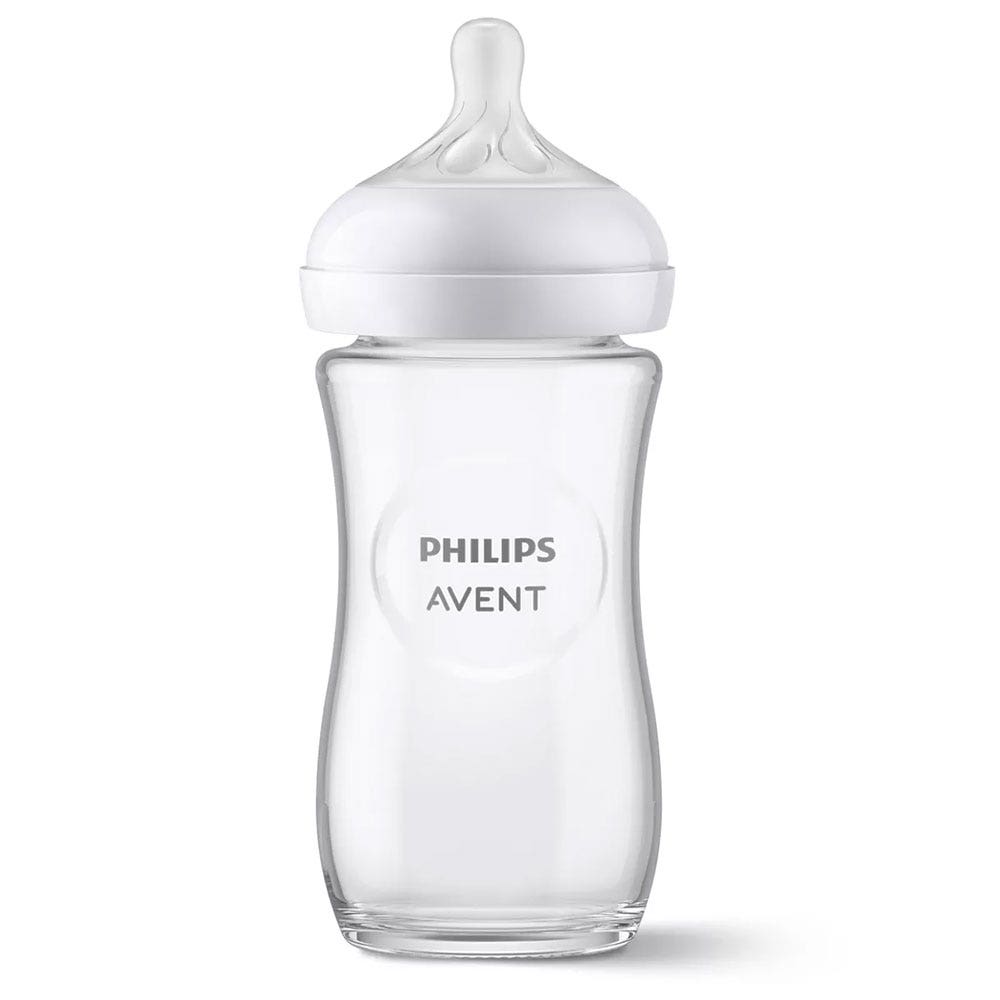 Avent Natural Response Biberon En Verre 1 Mois et + 240ml