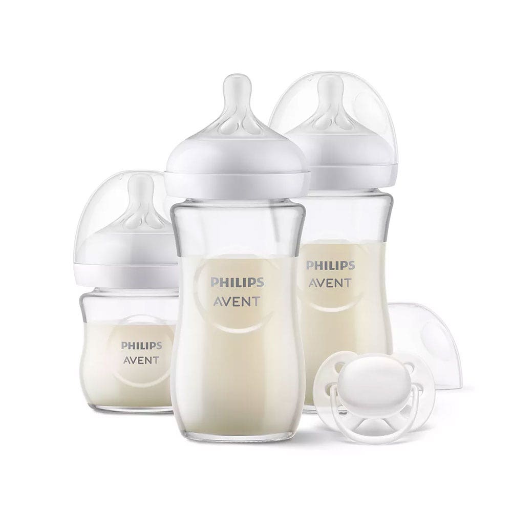 Avent Natural Response Coffret Cadeau En Verre Nouveau Né