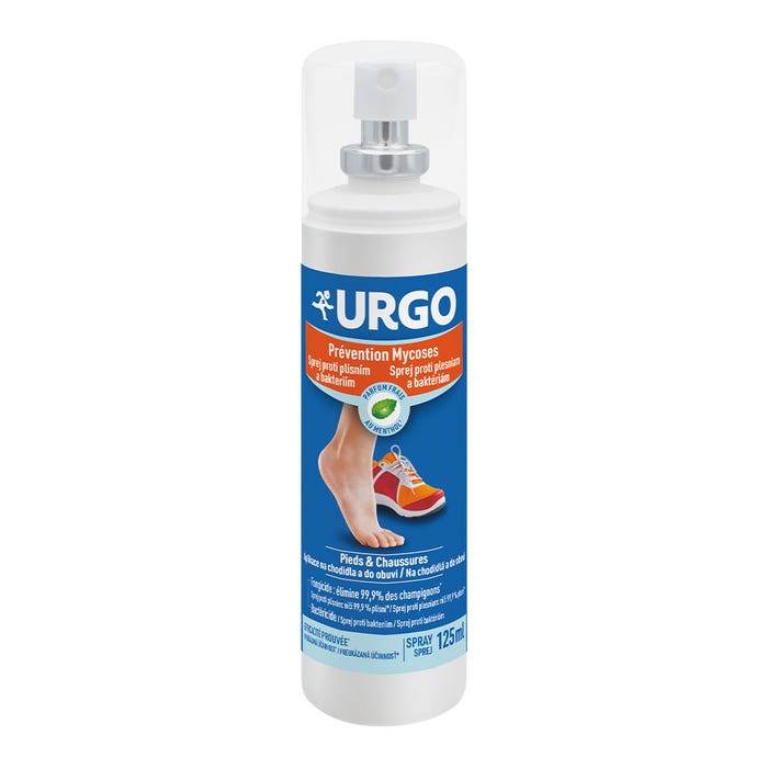 Urgo Spray Prévention Mycoses Pieds et Chaussures 125ml