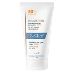 Ducray Melascreen Crème Antitaches Protectrice SPF50+ Taches Brunes 50ml