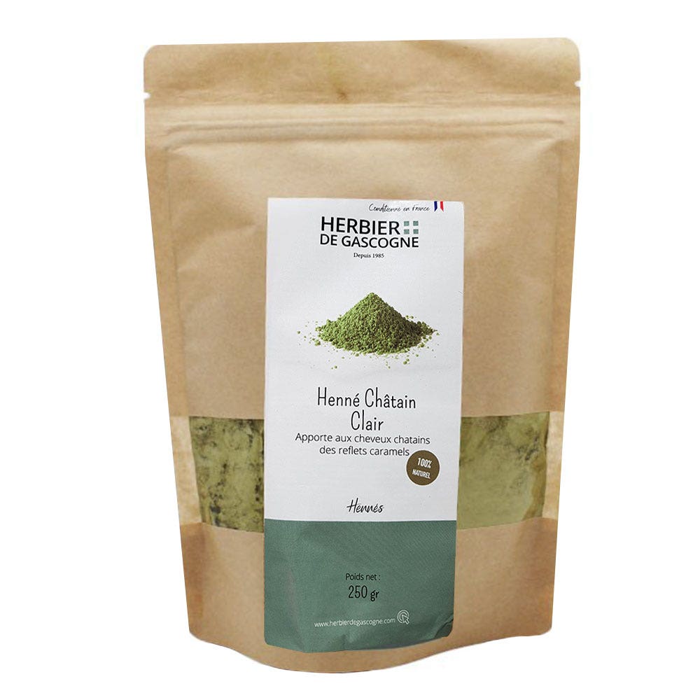 Herbier de gascogne Henné Châtain Clair 250g