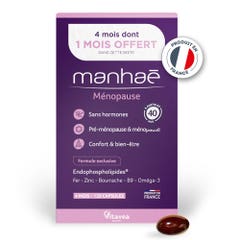 Manhaé Menopause Sans Hormones 120 capsules