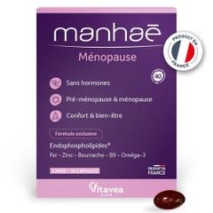 Manhaé Pre-menopause Menopause Sans Hormones 30 Capsules