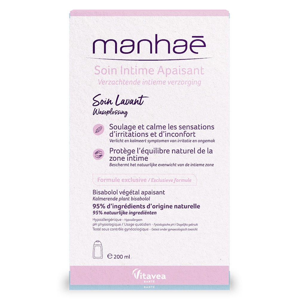 Manhaé Soin Intime Lavant Apaisant 200ml