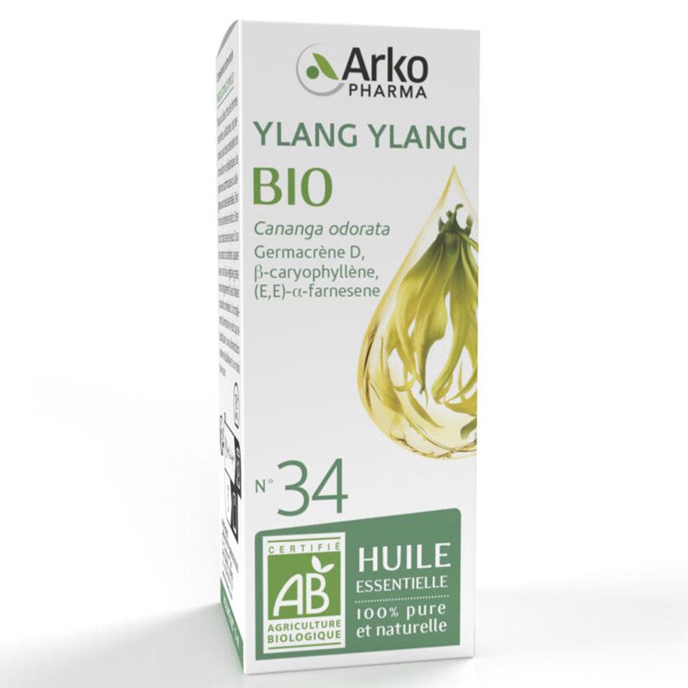 Arkopharma Arkoessentiel Huile Essentielle N°34 Ylang Ylang Bio 5ml