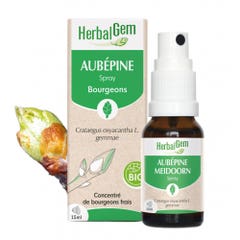 Herbalgem Bourgeons Spray Aubépine Bio 15ml