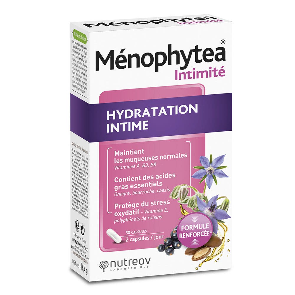 Ménophytea Hydratation Intime 30 capsules
