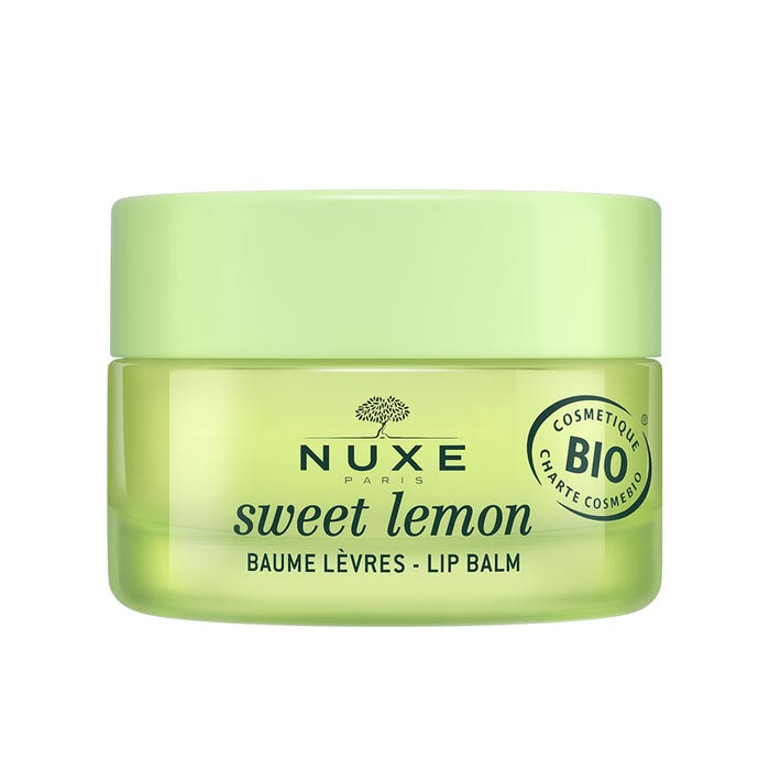 Nuxe Sweet Lemon Baume à Lèvres Bio 15g